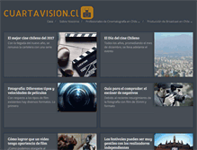 Tablet Screenshot of cuartavision.cl